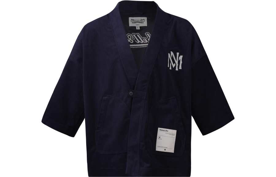Mitchell Ness Mitchell Ness Cloaks Men's Navy Blue Thickened