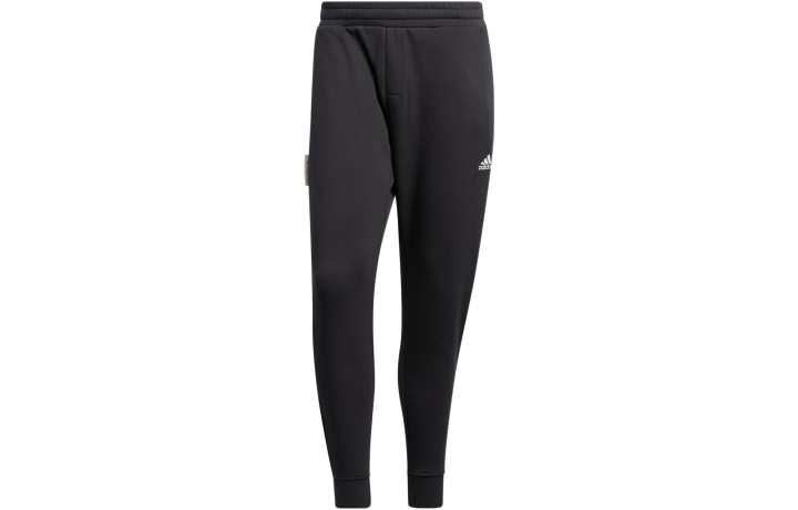 Adidas Adidas LABEL Knitted Sweatpants Men's Navy Blue Moderate Cuffed Pants