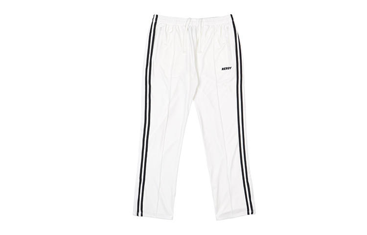 Nerdy Nerdy Casual Pants Unisex White