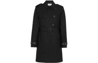 COACH Trench Coats Men's Lapel Moderate Other