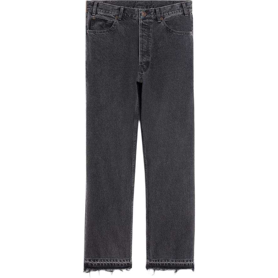 CELINE CELINE Wesley Jeans In Charcoal Wash Denim