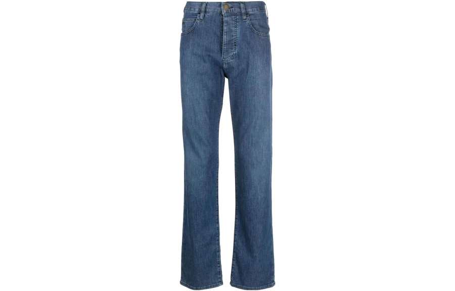 EMPORIO ARMANI 【Previous Season】straight-leg mid-rise jeans