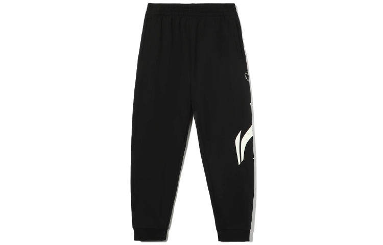 Li-Ning Li Ning Knitted Sweatpants Men's Black