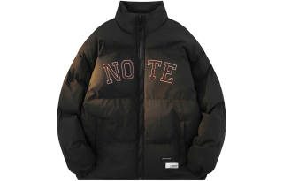 No Tears Puffer Jackets Unisex Stand Collar Thickened Padded Puffer Jacket