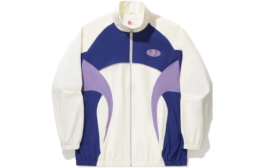Li-Ning Li Ning Trench Coats Unisex Ecru Lapel Moderate