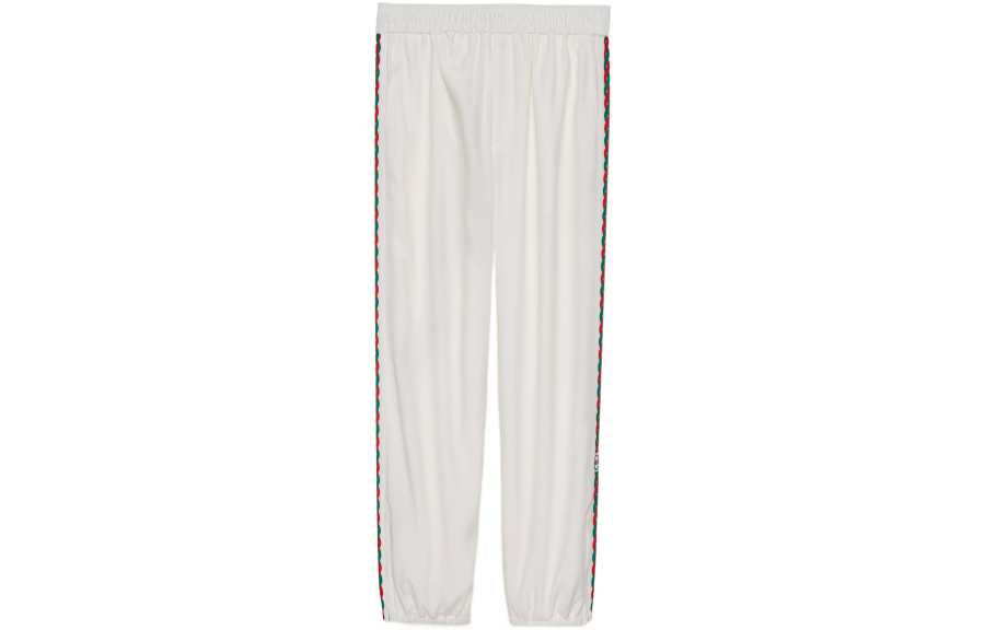 GUCCI SS22 Knitted Sweatpants Men's White