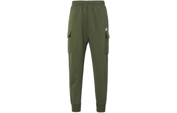 Nike Nike Knitted Sweatpants Men's Green Moderate Cuffed Pants