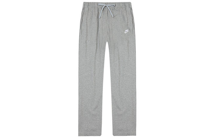 Nike Nike Knitted Sweatpants Men's Gray Moderate Straight Fit Pants