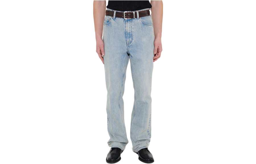 OUR LEGACY Jeans Men's Blue Moderate Straight Fit Pants