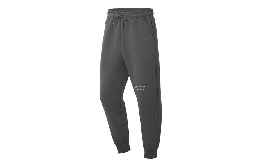 Li-Ning Li Ning Training Series Knitted Sweatpants Men's Road Gray