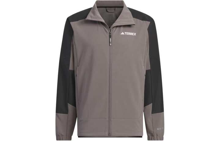 Adidas Adidas Wind.Rdy Softshell Non Hooded Retro Jackets & Coats Men's Charcoal Gray