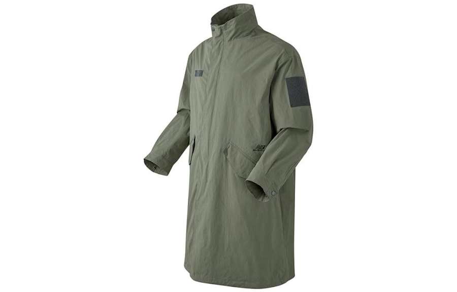 New Balance New Balance Parka Coats Men's Green Stand Collar Moderate