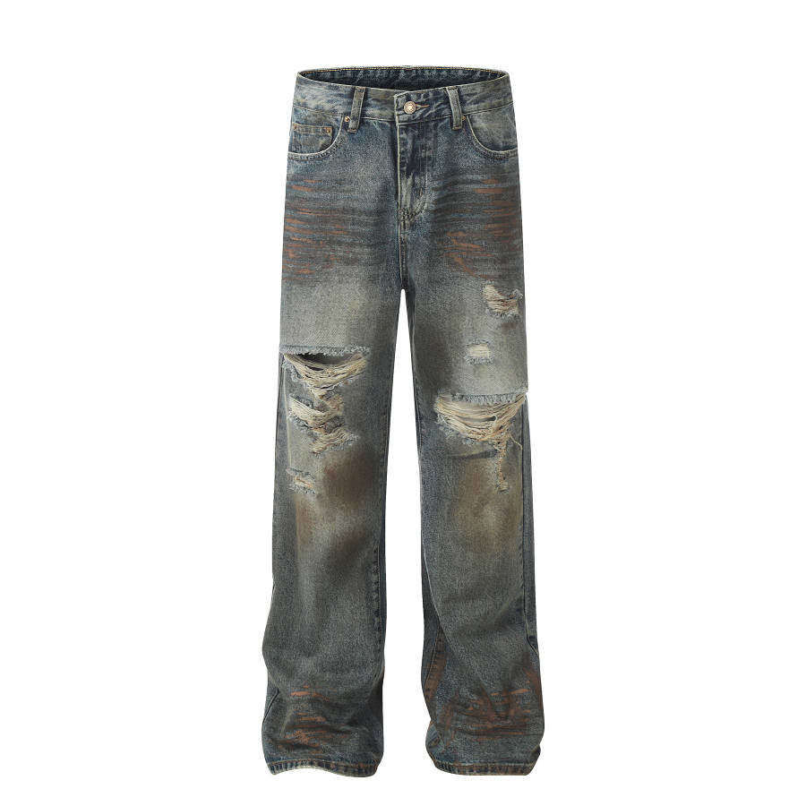 GBXM Jeans Unisex Moderate Straight Fit Pants