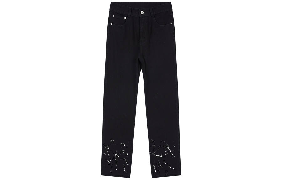PASET Jeans Unisex Black Moderate Flared Pants