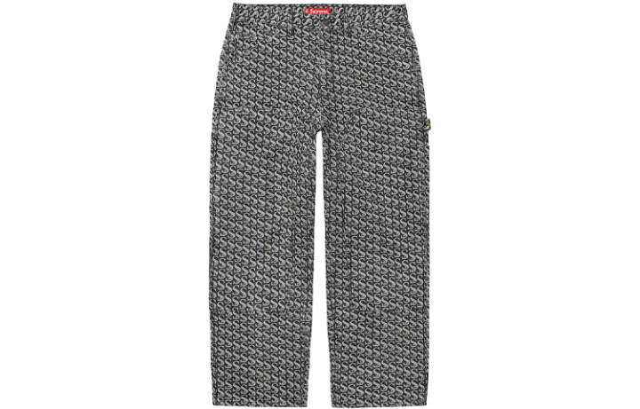 Supreme Supreme Monogram Double Knee Denim Painter Pant FW21