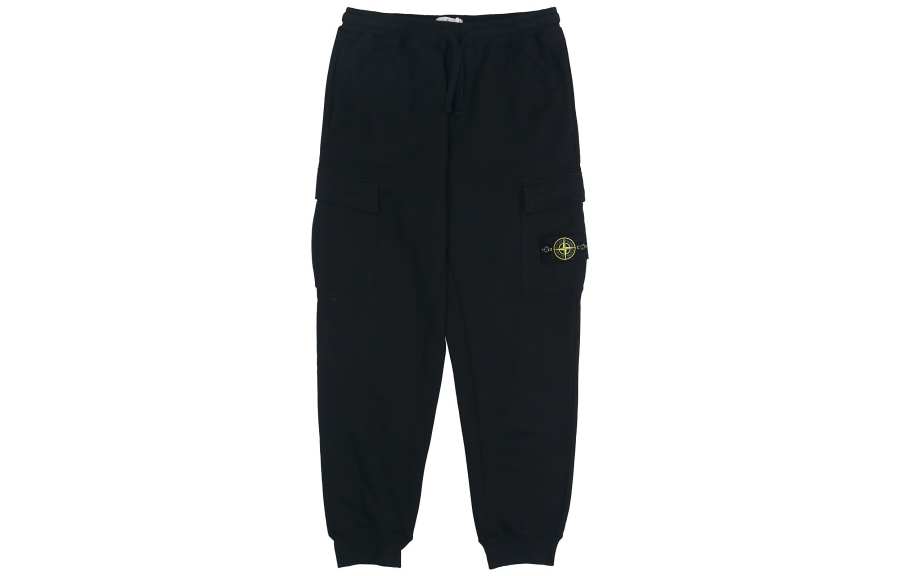 STONE ISLAND FW21 Knitted Sweatpants Men's Black