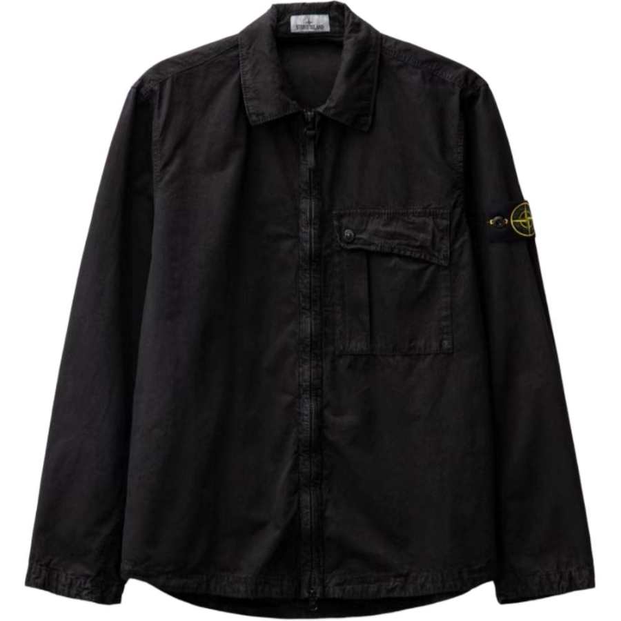 STONE ISLAND SS24 Jackets & Coats Men's Black