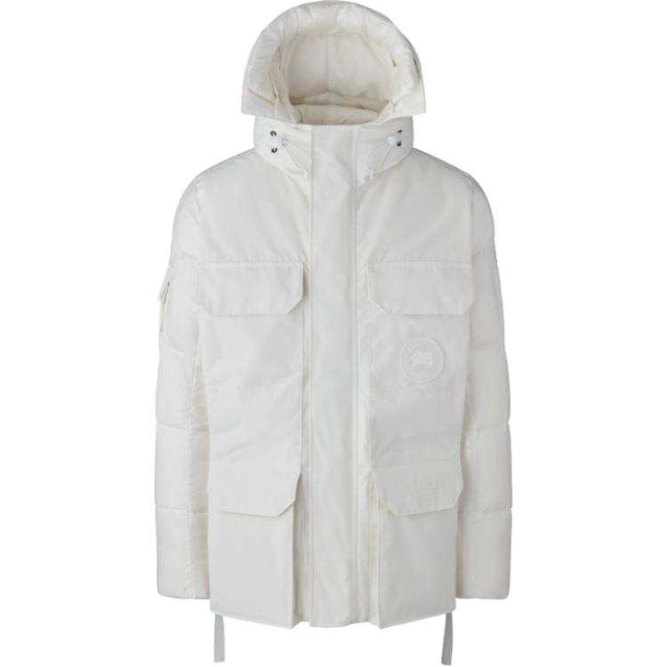 Canada Goose Expedition Collection Down Jacket Parka Coat Men's Beige Gray