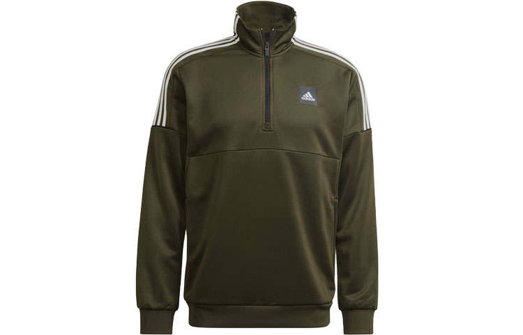 Adidas Adidas Football Inspired Track Top Jackets & Coats Men's Army Green