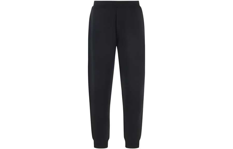 STONE ISLAND Knitted Sweatpants Men's Black