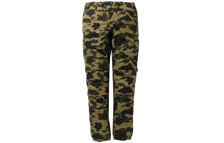 A BATHING APE A Bathing Ape Camo Print Pants