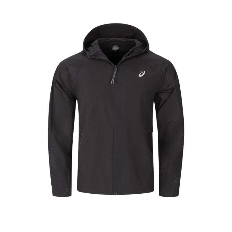 ASICS ASICS Jackets Men's Black Hooded Moderate Other