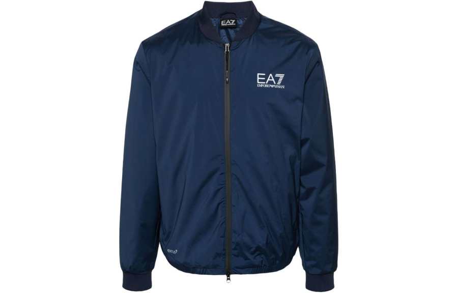 EMPORIO ARMANI EA7 SS24 Jackets & Coats Men's Marine Blue