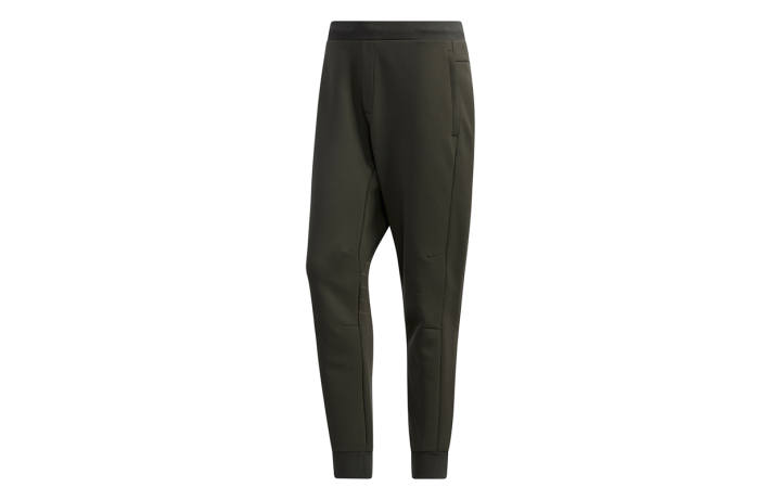 Adidas Adidas Knitted Sweatpants Men's Army Green Moderate Cuffed Pants
