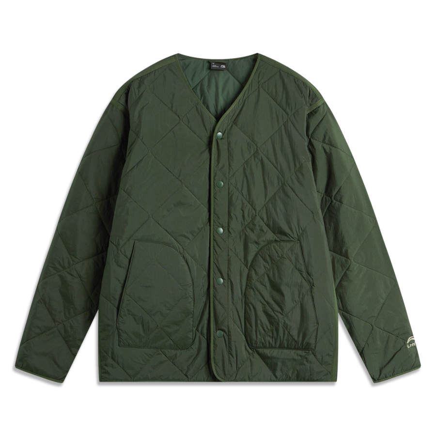 Li-Ning Li Ning Sports Life Collection Puffer Jacket Men's Kelp Green