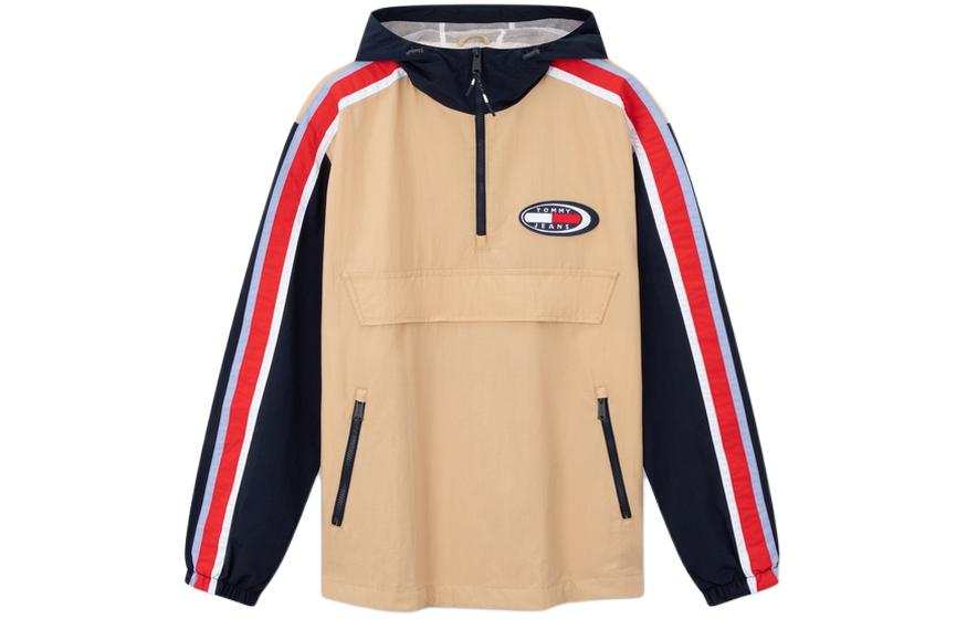 Tommy Hilfiger Jacket Men's Khaki Black Multicolor