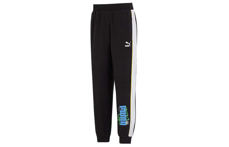 PUMA PUMA Knitted Sweatpants Men's Black
