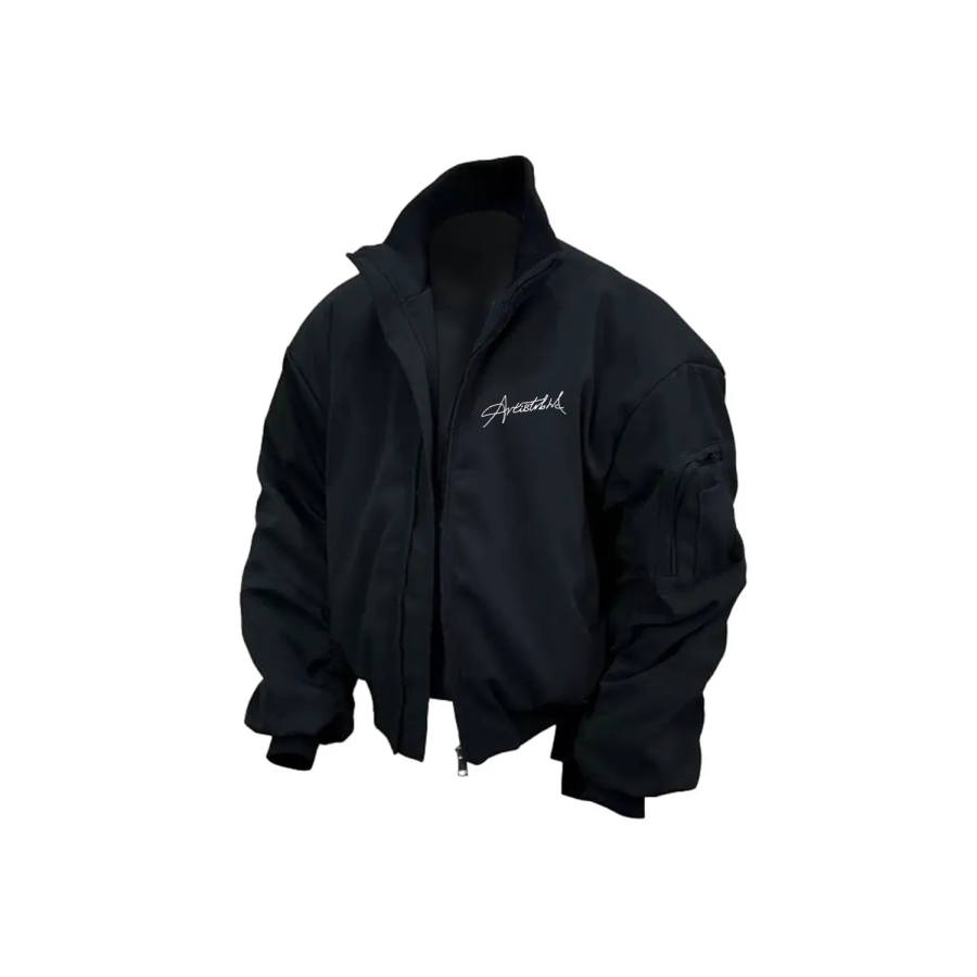 ROBINHOOD Jackets Unisex Stand Collar Moderate