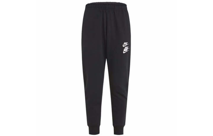 Nike Nike Knitted Sweatpants Men's Black Moderate Cuffed Pants