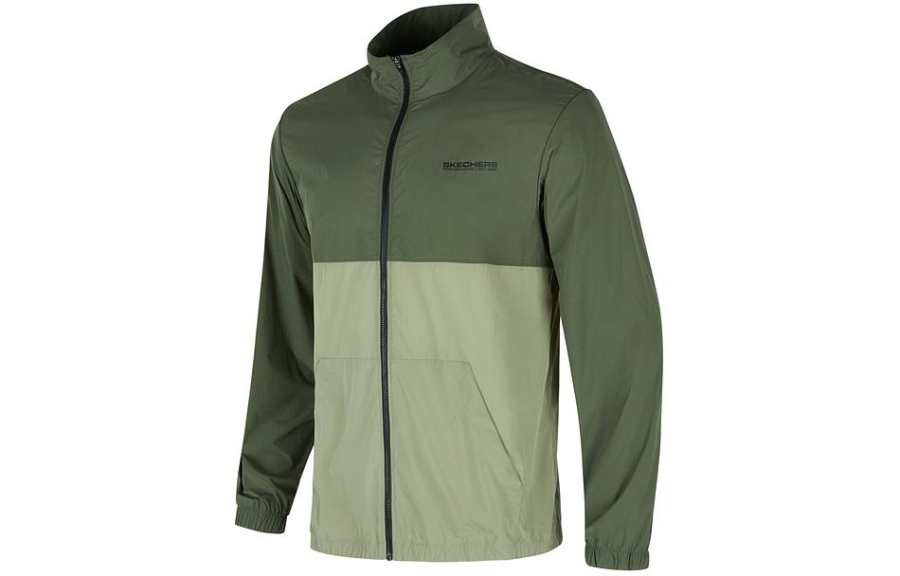 Skechers Jackets & Coats Men's Dark Ink Green