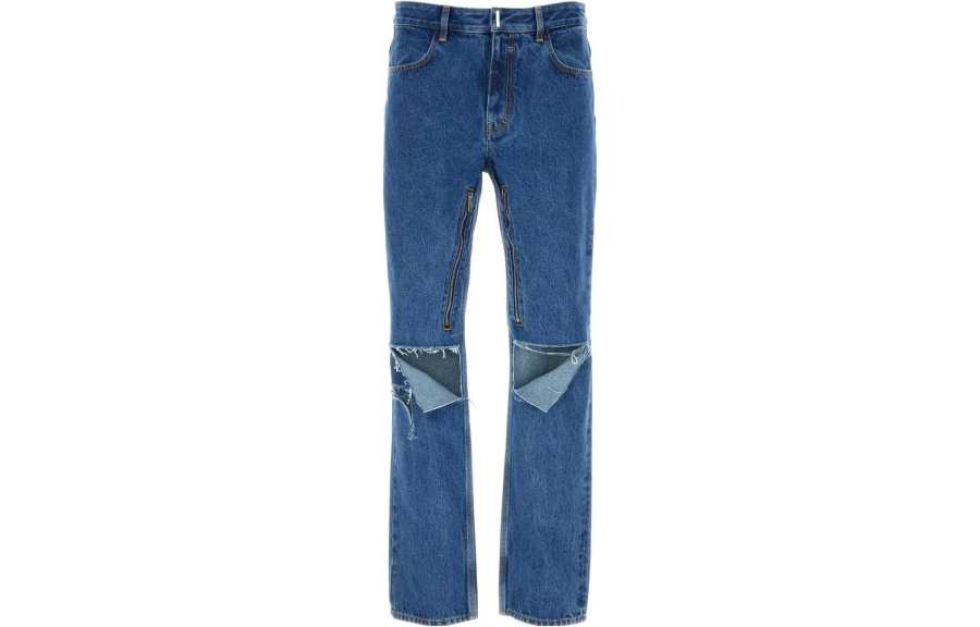Givenchy Givenchy Destroyed Straight Leg Jeans