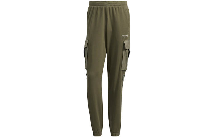 Adidas Originals Knitted Sweatpants Men's Green Moderate Cargo Pants