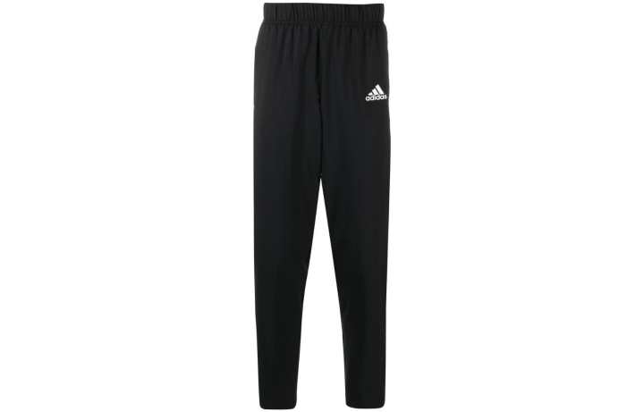 Adidas Adidas Knitted Sweatpants Men's Black Moderate Straight Fit Pants
