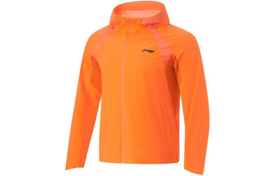 Li-Ning Li Ning Trench Coat Men's Carrot Orange