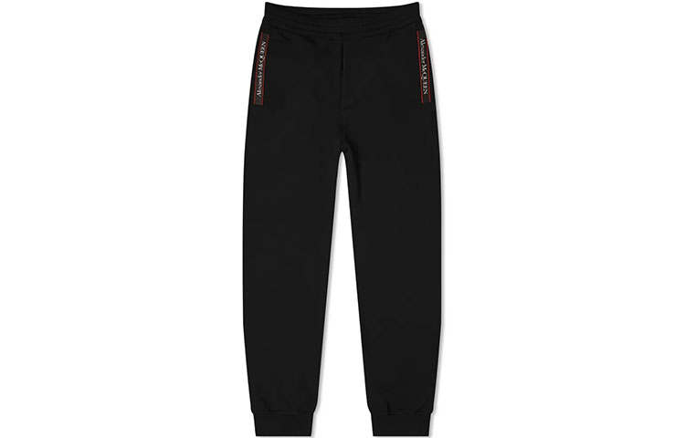 Alexander McQueen Knitted Sweatpants Men's Black