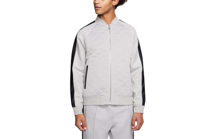 Jordan Jordan Remastered Quilted Jackets & Coats Men's Gray