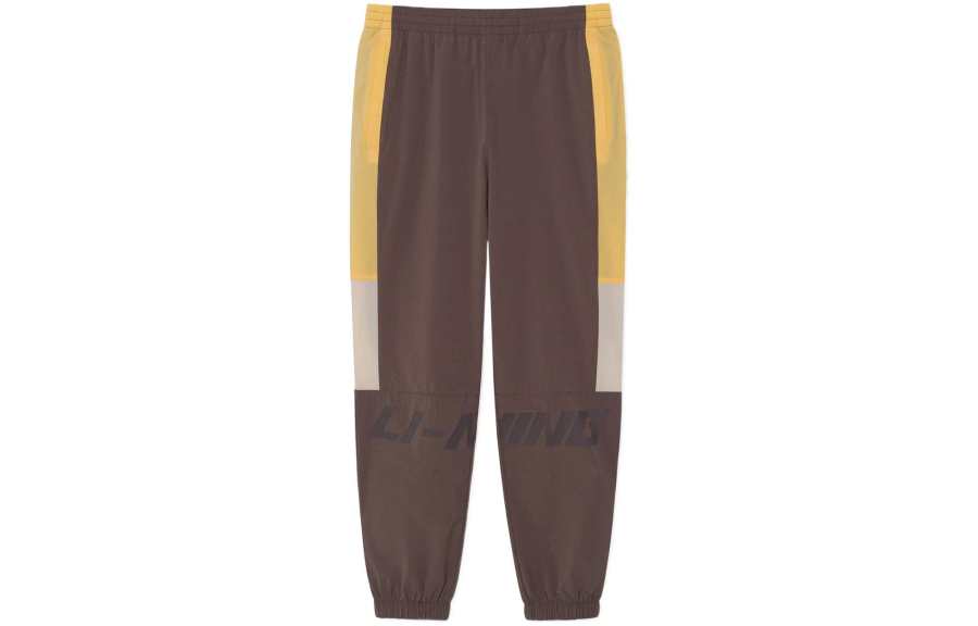 Li-Ning Li Ning Sportlife Knitted Sweatpants Men's Pepper Brown