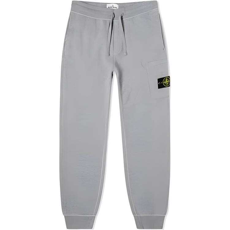 STONE ISLAND SS21 Casual Pants Men's Gray