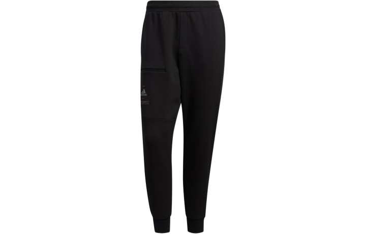 Adidas Adidas Knitted Sweatpants Men's Black Moderate Cuffed Pants