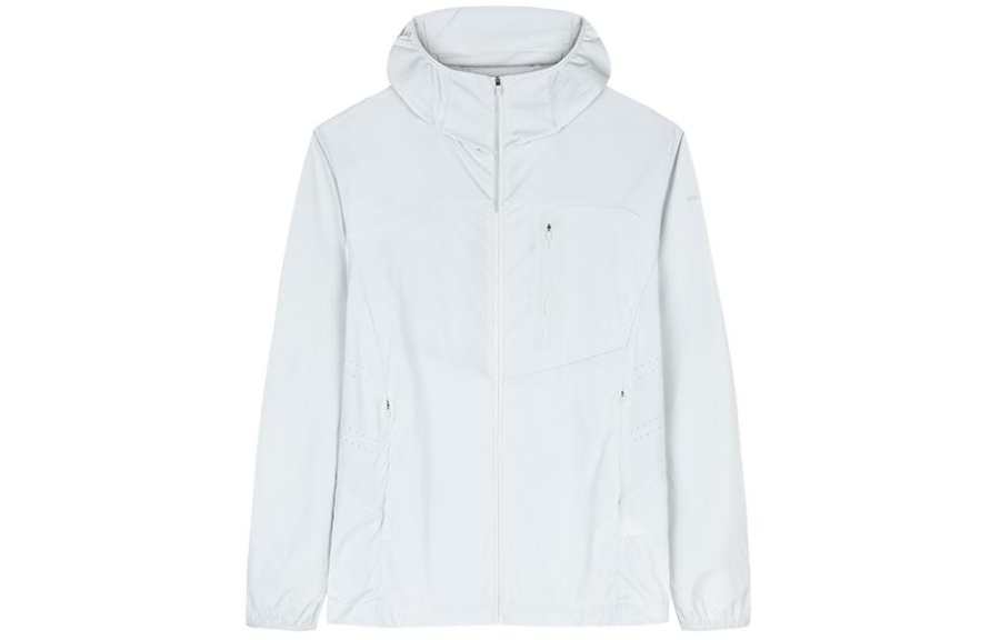 Anta Outdoor Collection Trench Coat Men's Beige Pink Gray