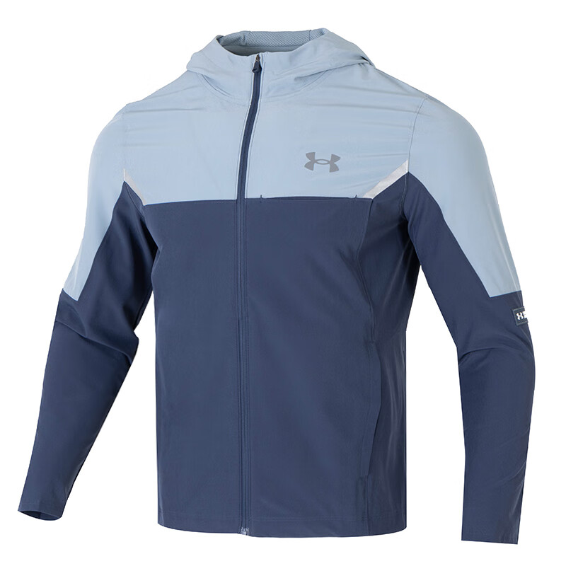 Under Armour Under Armour Jackets Men's Blue Hooded Moderate Other