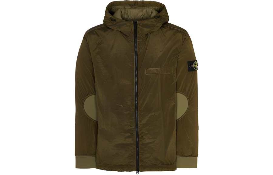 STONE ISLAND Puffer Jacket Men's Olive Green
