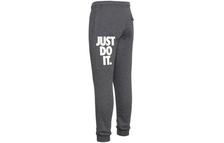 Nike Nike Knitted Sweatpants Men's Gray Moderate Straight Fit Pants