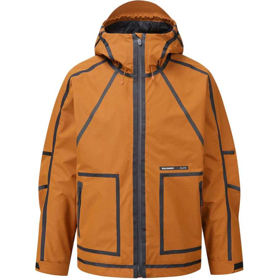 SALOMON Slate Rock Jackets & Coats Men's Orange