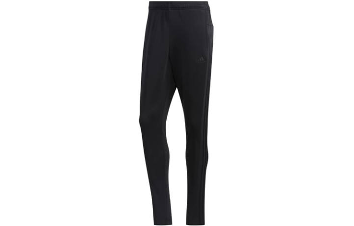 Adidas Adidas Knitted Sweatpants Men's Black Moderate Straight Fit Pants