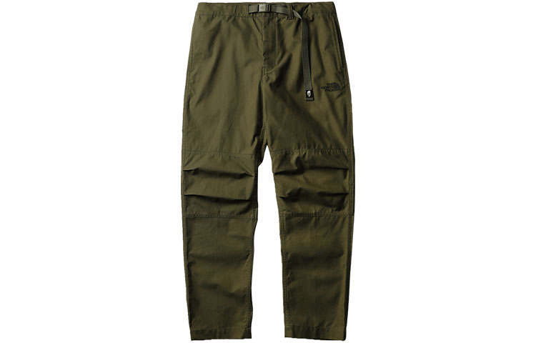THE NORTH FACE Casual Pants Men's Green Moderate Straight Fit Pants